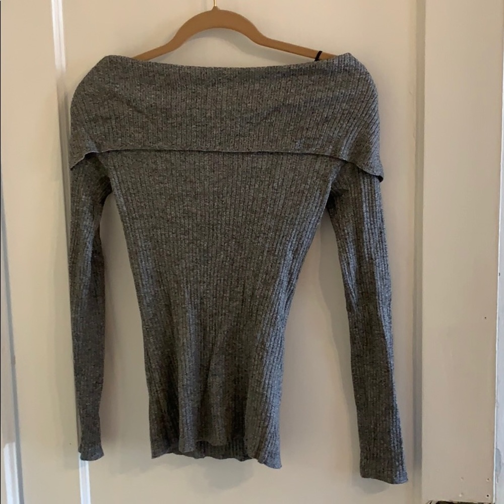 Off the shoulder shirt